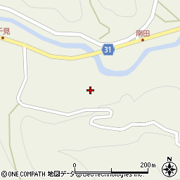 長野県大町市美麻千見29758-2周辺の地図