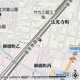 石川県金沢市法光寺町195周辺の地図