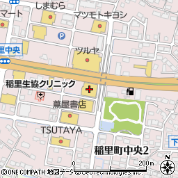 ＰＣデポ長野店周辺の地図