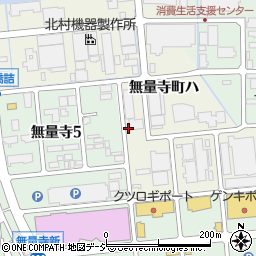 石川県金沢市無量寺町ハ74周辺の地図