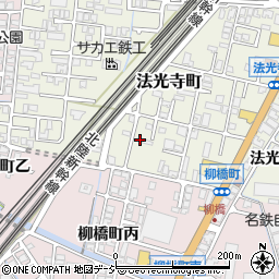 石川県金沢市法光寺町189-6周辺の地図