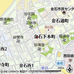 石川県金沢市金石下本町3-4周辺の地図