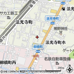 石川県金沢市法光寺町180-1周辺の地図