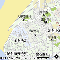 石川県金沢市金石新町周辺の地図