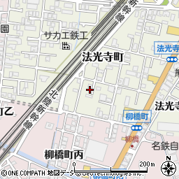 石川県金沢市法光寺町188-4周辺の地図