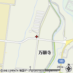 富山県富山市万願寺36周辺の地図