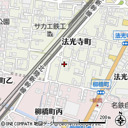 石川県金沢市法光寺町189-4周辺の地図