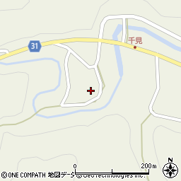 長野県大町市美麻千見26020周辺の地図