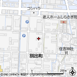 石川県金沢市割出町417周辺の地図