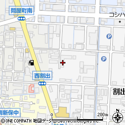 石川県金沢市割出町648周辺の地図