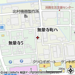 石川県金沢市無量寺町ハ73周辺の地図