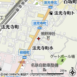 石川県金沢市法光寺町225周辺の地図