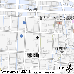 石川県金沢市割出町416-5周辺の地図