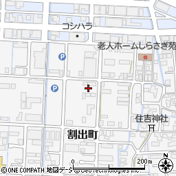 石川県金沢市割出町416-3周辺の地図