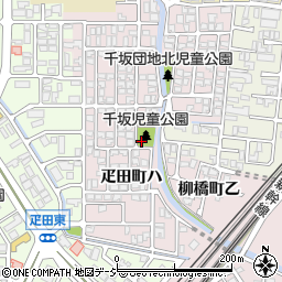 千坂児童公園周辺の地図