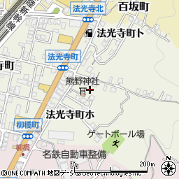 石川県金沢市法光寺町（ト）周辺の地図