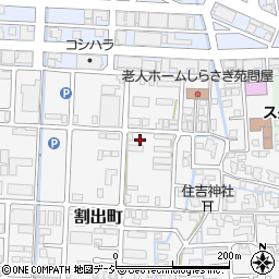 石川県金沢市割出町359周辺の地図
