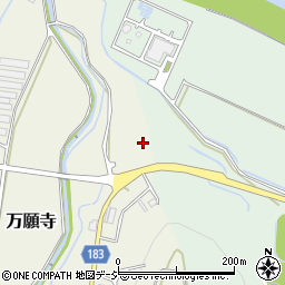富山県富山市万願寺439周辺の地図