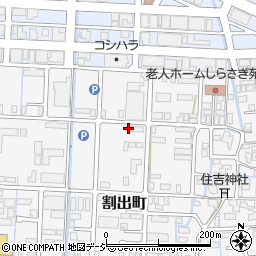 石川県金沢市割出町415周辺の地図