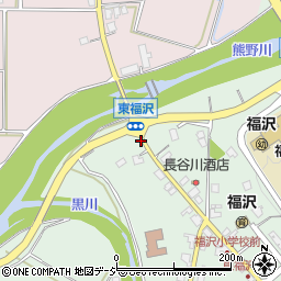 福沢口周辺の地図