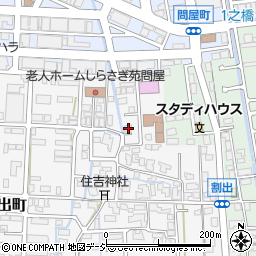石川県金沢市割出町177周辺の地図