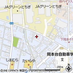 角田無線電機宇都宮営業所周辺の地図