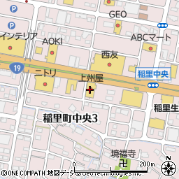 フィッシングジャンボ上州屋長野川中島店周辺の地図