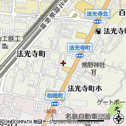 石川県金沢市法光寺町145周辺の地図