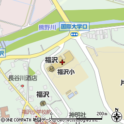 富山市立福沢小学校周辺の地図