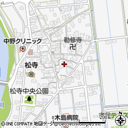 石川県金沢市松寺町丑205周辺の地図