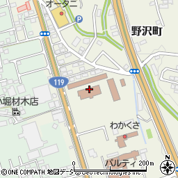 栃木県　警察本部交通機動隊周辺の地図