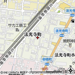 石川県金沢市法光寺町154-2周辺の地図