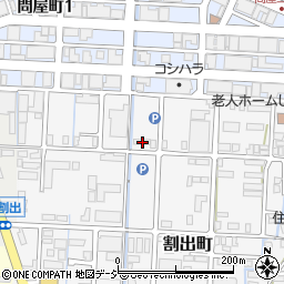 石川県金沢市割出町513-1周辺の地図