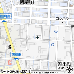 石川県金沢市割出町610-4周辺の地図