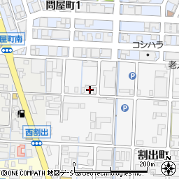 石川県金沢市割出町610周辺の地図