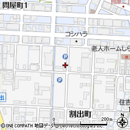 石川県金沢市割出町512周辺の地図