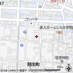 石川県金沢市割出町412周辺の地図