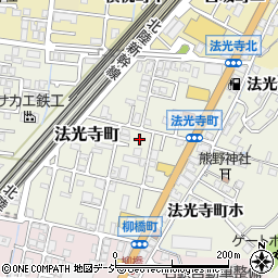 石川県金沢市法光寺町148周辺の地図