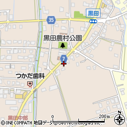 富山県富山市八尾町黒田2009周辺の地図