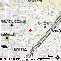 石川県金沢市法光寺町39周辺の地図