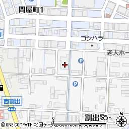 石川県金沢市割出町564-2周辺の地図