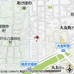 石川県金沢市御供田町イ62-8周辺の地図