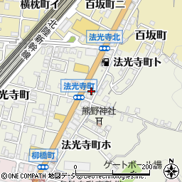 石川県金沢市法光寺町240周辺の地図