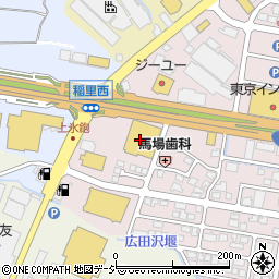 コープ長野稲里店周辺の地図