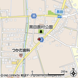 富山県富山市八尾町黒田3613-1周辺の地図