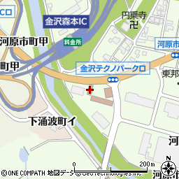金沢市土木局道路等管理事務所周辺の地図