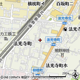 石川県金沢市法光寺町132周辺の地図