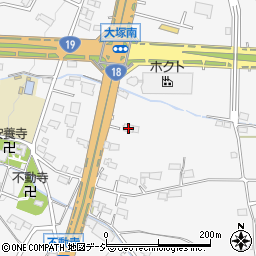 長野県長野市青木島町大塚156周辺の地図