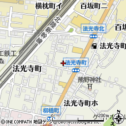 石川県金沢市法光寺町135周辺の地図