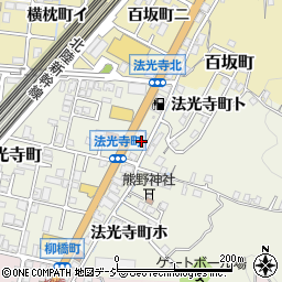 石川県金沢市法光寺町242周辺の地図